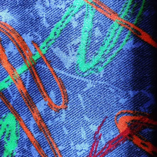 Tissu avec des autobus