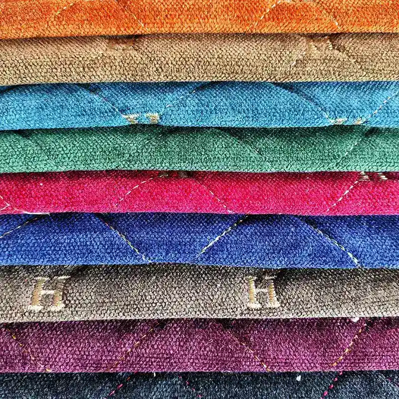 Rouleau de tissu de broderie de voiture