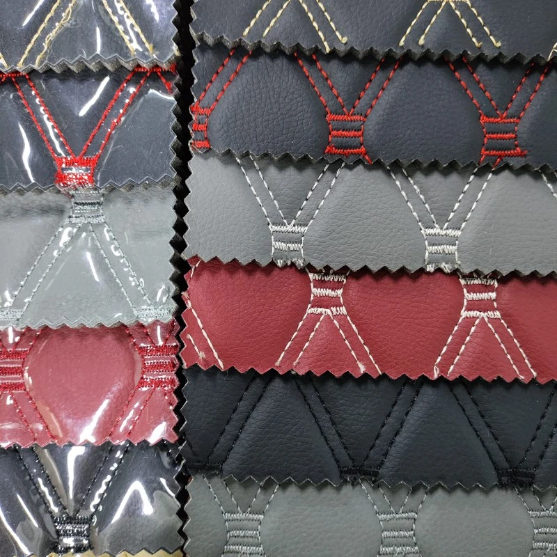 Cuir de plancher de voiture avec éponge