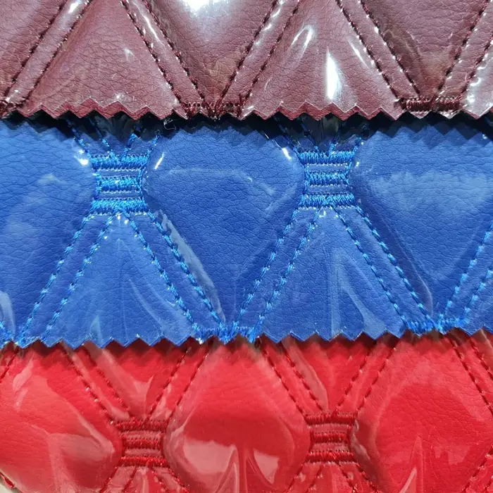 Cuir de broderie PU