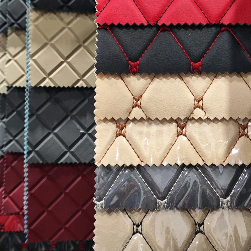 PVC Cuir Broderie Plastique
